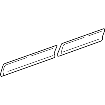 Dodge B2500 Door Moldings - 55274960AB