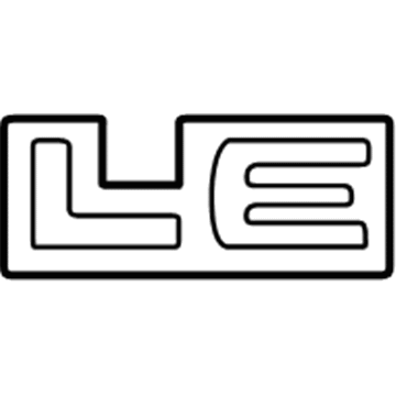 Dodge B350 Emblem - 55026887AB