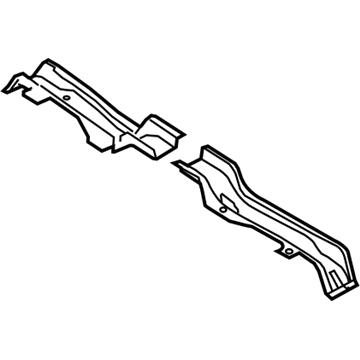 Mopar 55359946AA Crossmember, Front Passenger Side