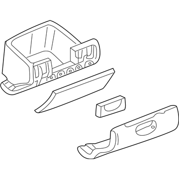 Dodge Glove Box - ZR771DBAE