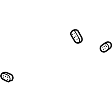 Dodge 52103717AB Extension Pipe Insulator