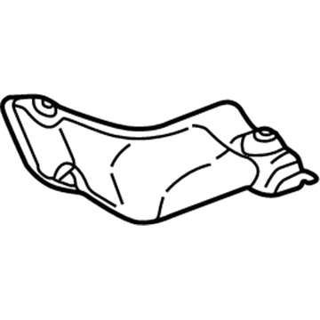 Dodge 55275778AG Heat Shield
