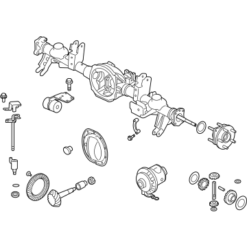 Jeep 52114838AA Axle