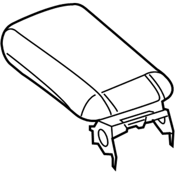 Mopar 1YV261BBAF Armrest, Blue