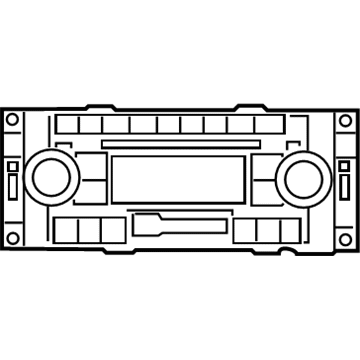 Dodge 82210906AB AM/FM CD Cass