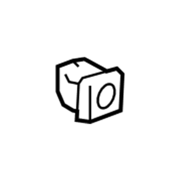 Dodge 6036565AA Rear Driver Speaker Clip