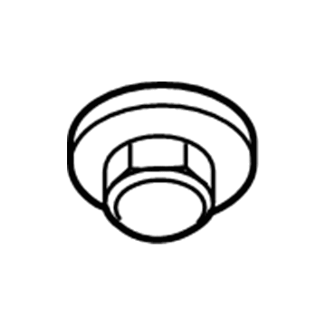 Dodge 6035864 Transmission Mount Nut