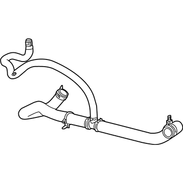 2011 Chrysler 200 Radiator Hose - 55111455AD