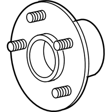 Dodge 4766771AD Hub & Bearing Assembly