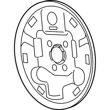 Dodge 5191298AA Backing Plate