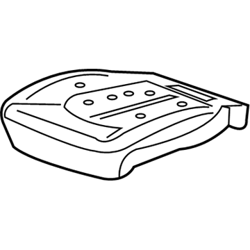 Chrysler 68233080AB Seat Cushion Pad
