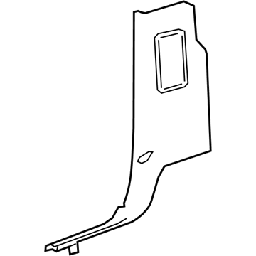 Ram 6NH40HL1AA Lock Pillar Trim