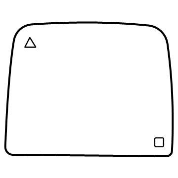 2023 Ram 3500 Car Mirror - 68620326AB