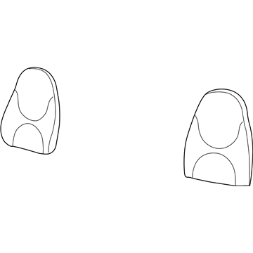 Dodge WP971DVAA Seat Back