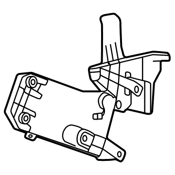 Dodge 68729244AA Latch Support
