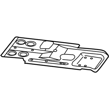 Ram 52022048AL Skid Plate