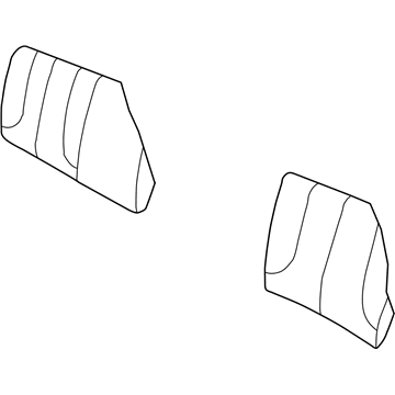 Dodge 1FF001D5AA Seat Back Cover