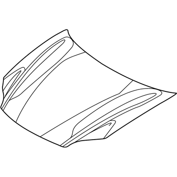 Chrysler Hood - MR954479