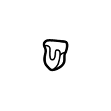 Chrysler MB401481 Support Rod Clip