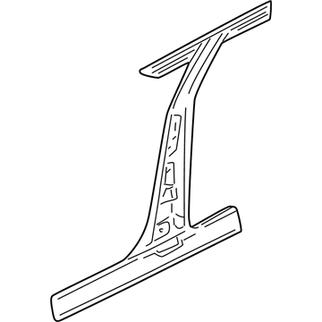Dodge 5017052AD Center Pillar