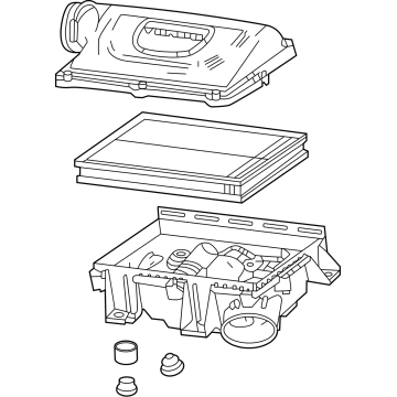 Jeep Compass Air Filter Box - 68567273AA