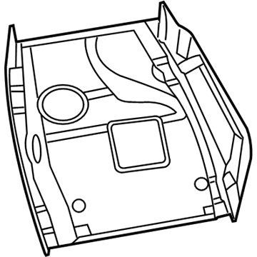 Dodge 1BP561DHAB Console Base