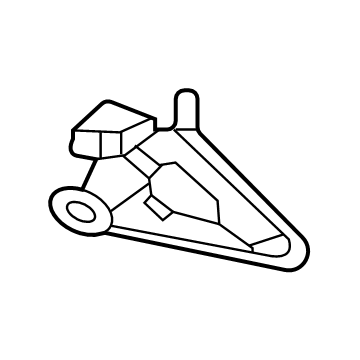 Jeep 68544003AA Camera Bracket