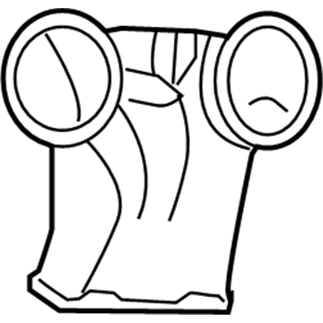 Chrysler 5058339AB Center Duct