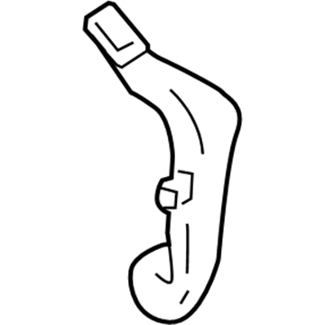 Chrysler 5058349AB Outer Duct