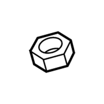 Chrysler 6512023AA Outer Tie Rod Nut