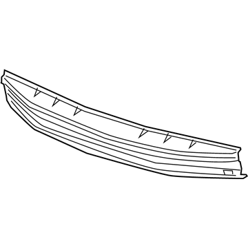 Mopar 5288789AD Impact Bar, Front