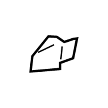 Mopar 6036179AA Hole Cover Clip, Front