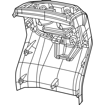 Mopar 7VA381X7AA End Cap - Console
