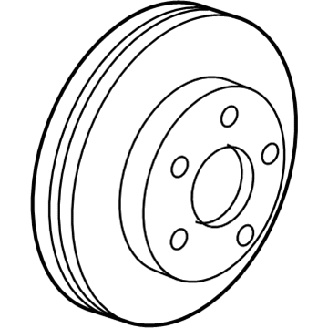 Chrysler Pacifica Brake Disc - 4721240AG