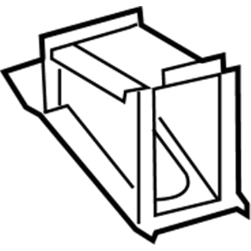 Dodge 5118035AA Front Bracket