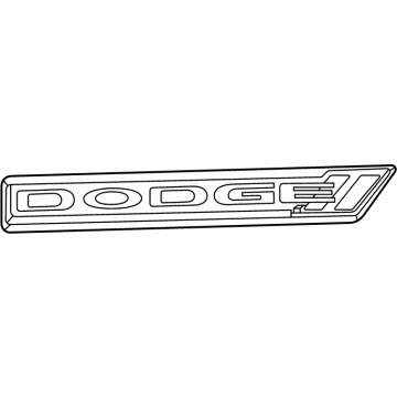 Dodge Charger Emblem - 68357731AA