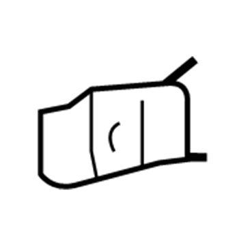 Dodge 5137249AA Return Tube Clamp