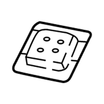 Dodge 68052157AA Striker Reinforcement