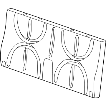 Dodge WL301DVAA Seat Back