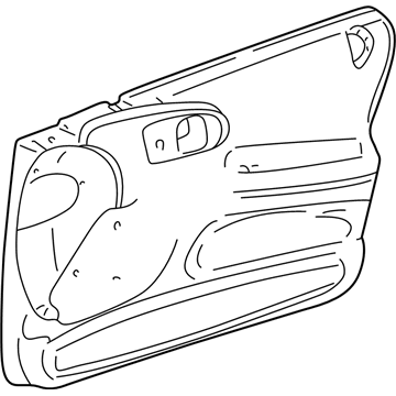 Chrysler PU201DVDC Door Trim Panel