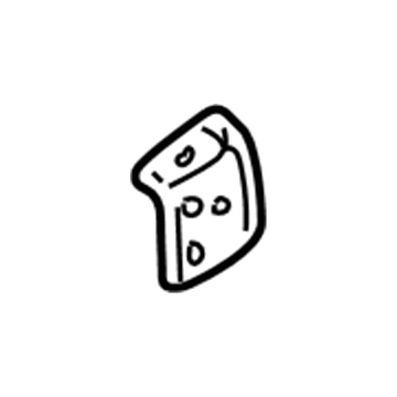 Chrysler Cirrus Door Hinge - 4814460AB