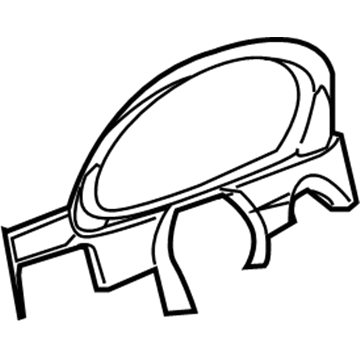 Chrysler YB05XDVAA Cluster Bezel