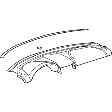 Chrysler 5099991AA Instrument Panel