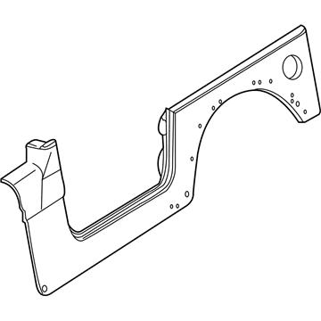 Jeep 4874196AH Side Panel