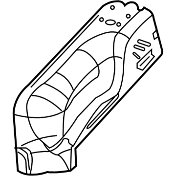 Jeep 5161478AB Inner Wheelhouse