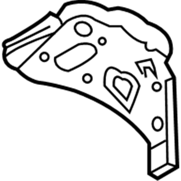 Jeep 55175064AC Reinforcement