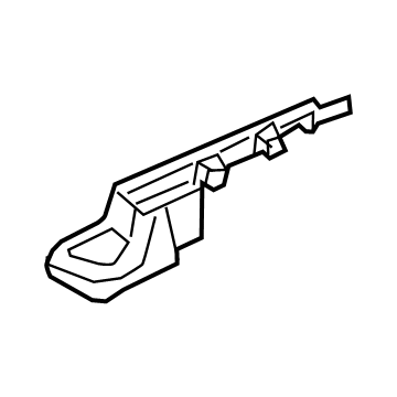 Mopar 5RT19DX9AB Track End Cap, Black/Gray Mopar 5RT19DX9AB Track End Cap, Black/Gray