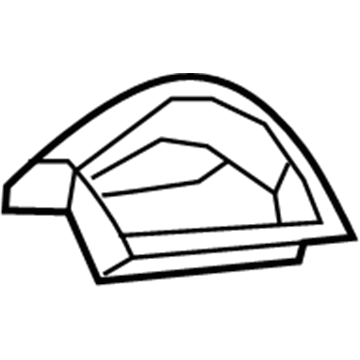 Jeep 1DE89XDVAC Cluster Bezel