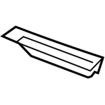 Jeep 1DQ54XDVAA Defroster Grille