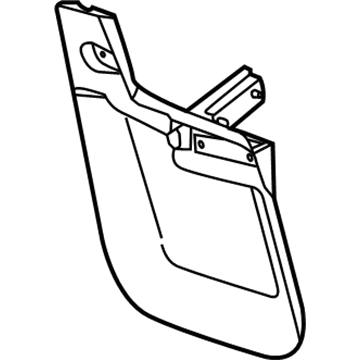 Ram 1ZP09JXWAA Mud Guard